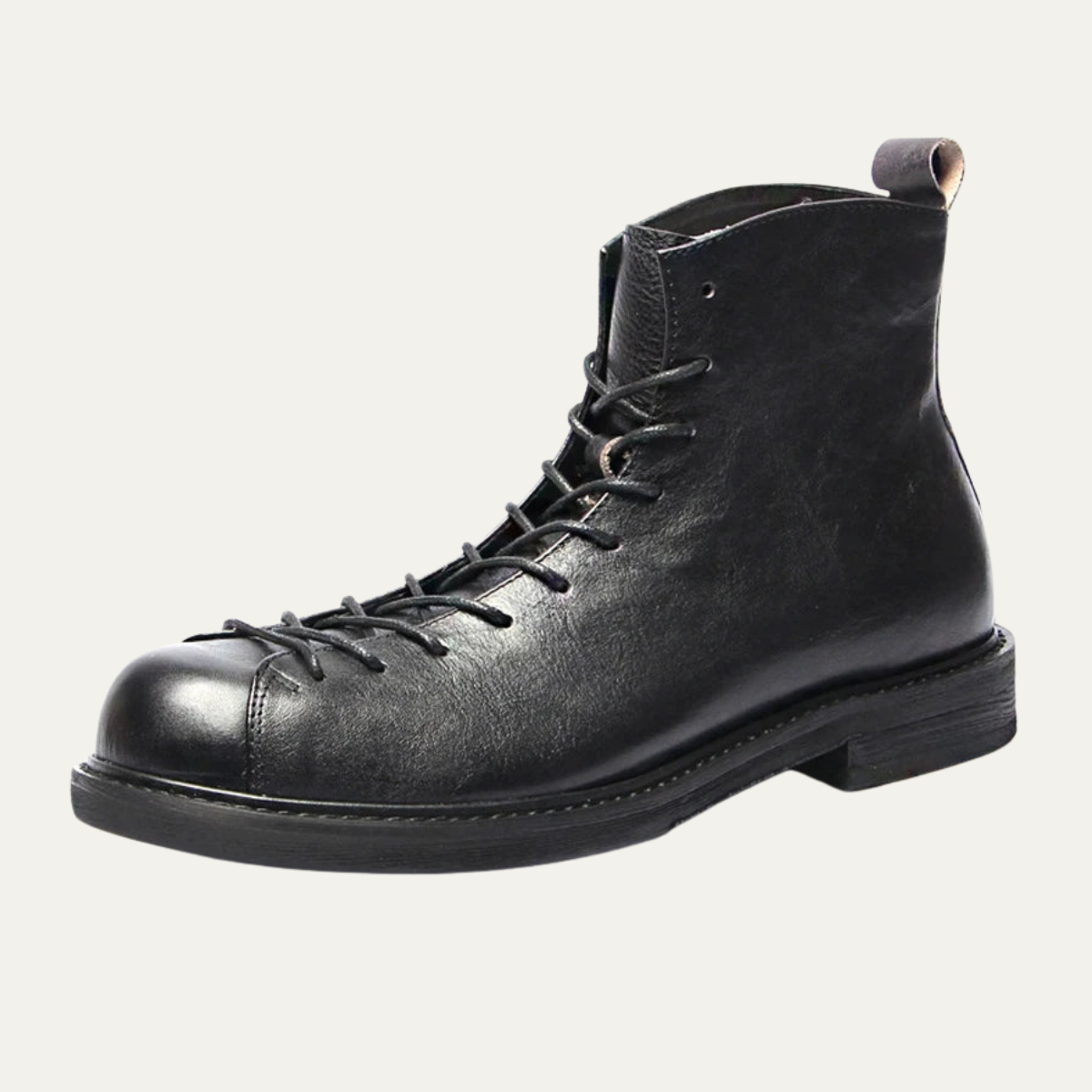 The Cranleigh - Bottes en Cuir Rustiques à Lacets pour Hommes