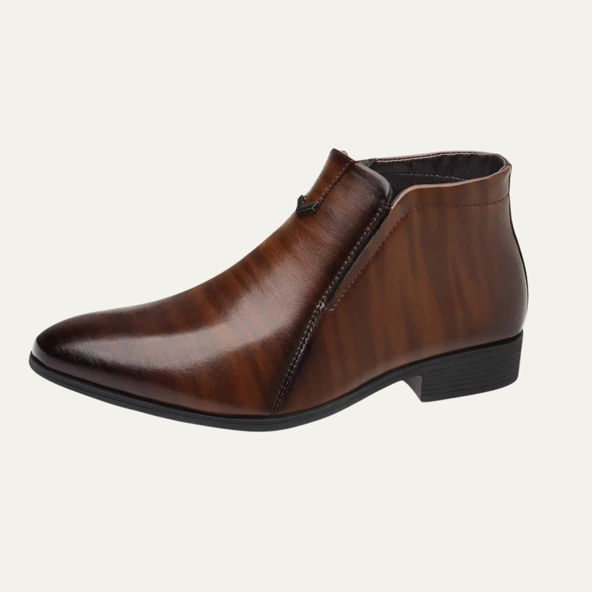 The Bristol - Bottes habillées vintage en cuir Oxford pour homme