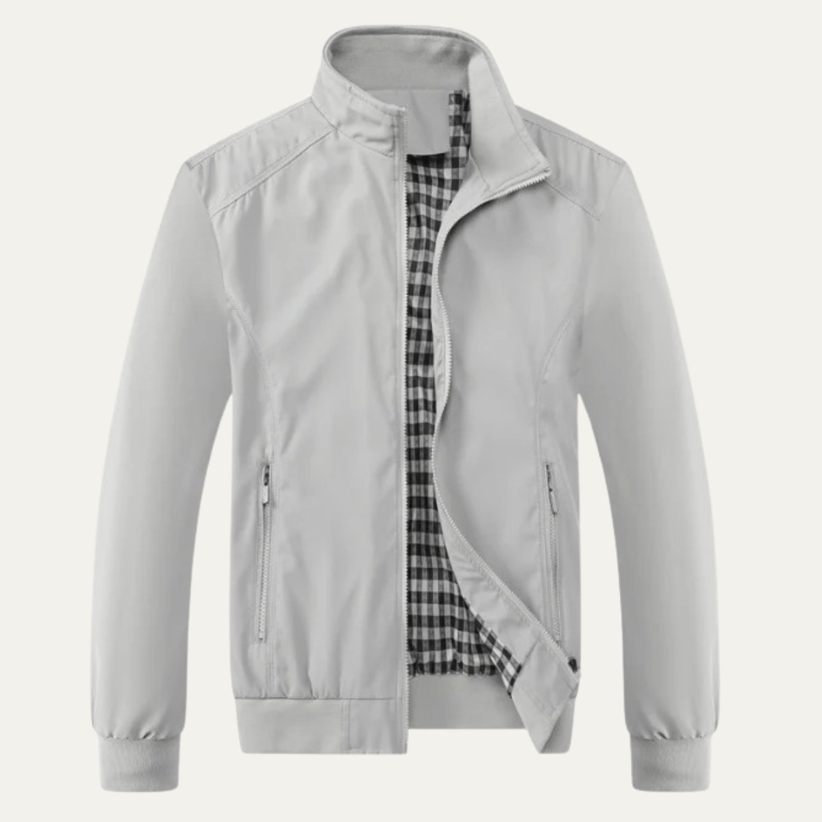 The Chesterfield - Veste Bomber Zippée Légère Casual pour Homme