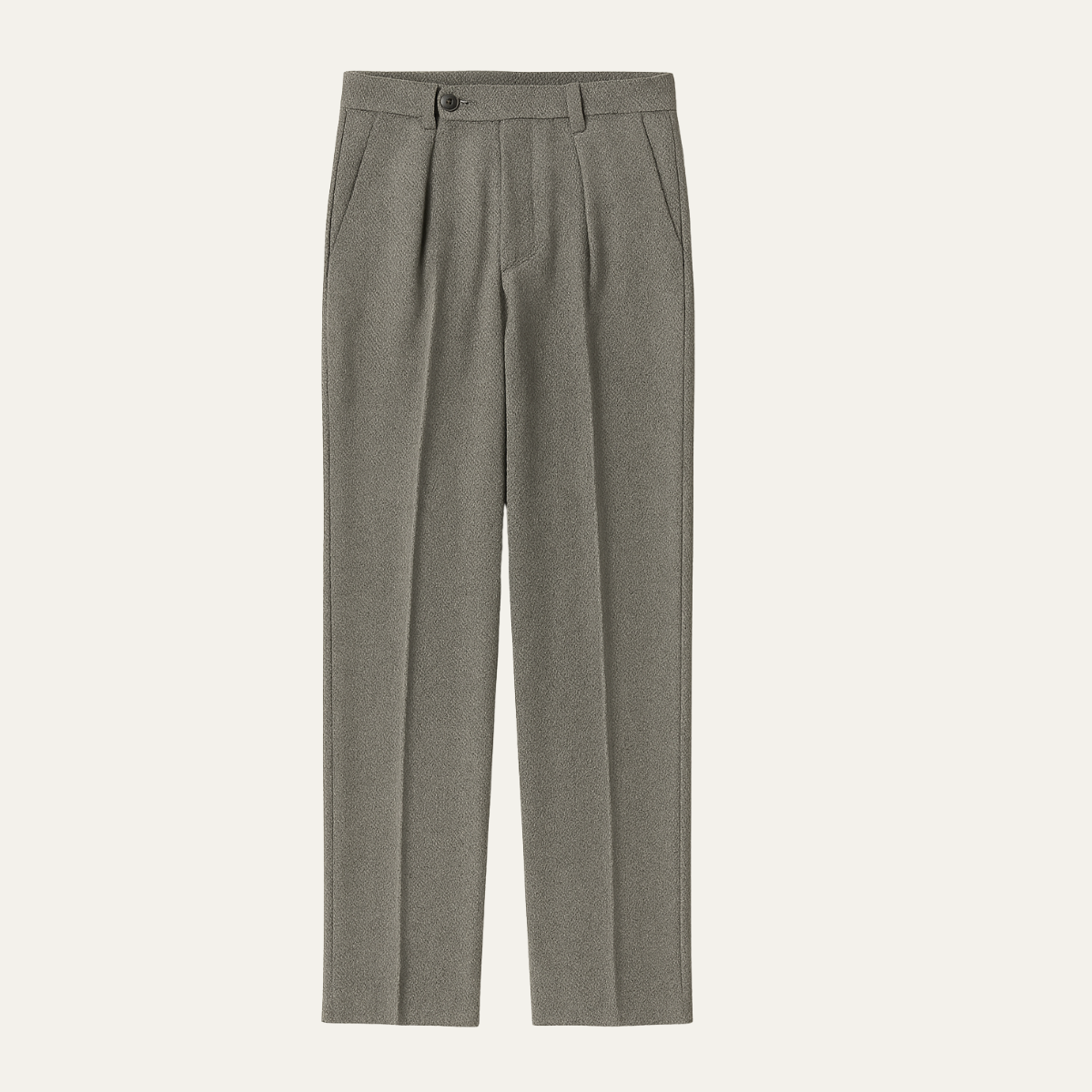 The Fairchild Men's Elegant Tailored High Waist Pleated Trousers