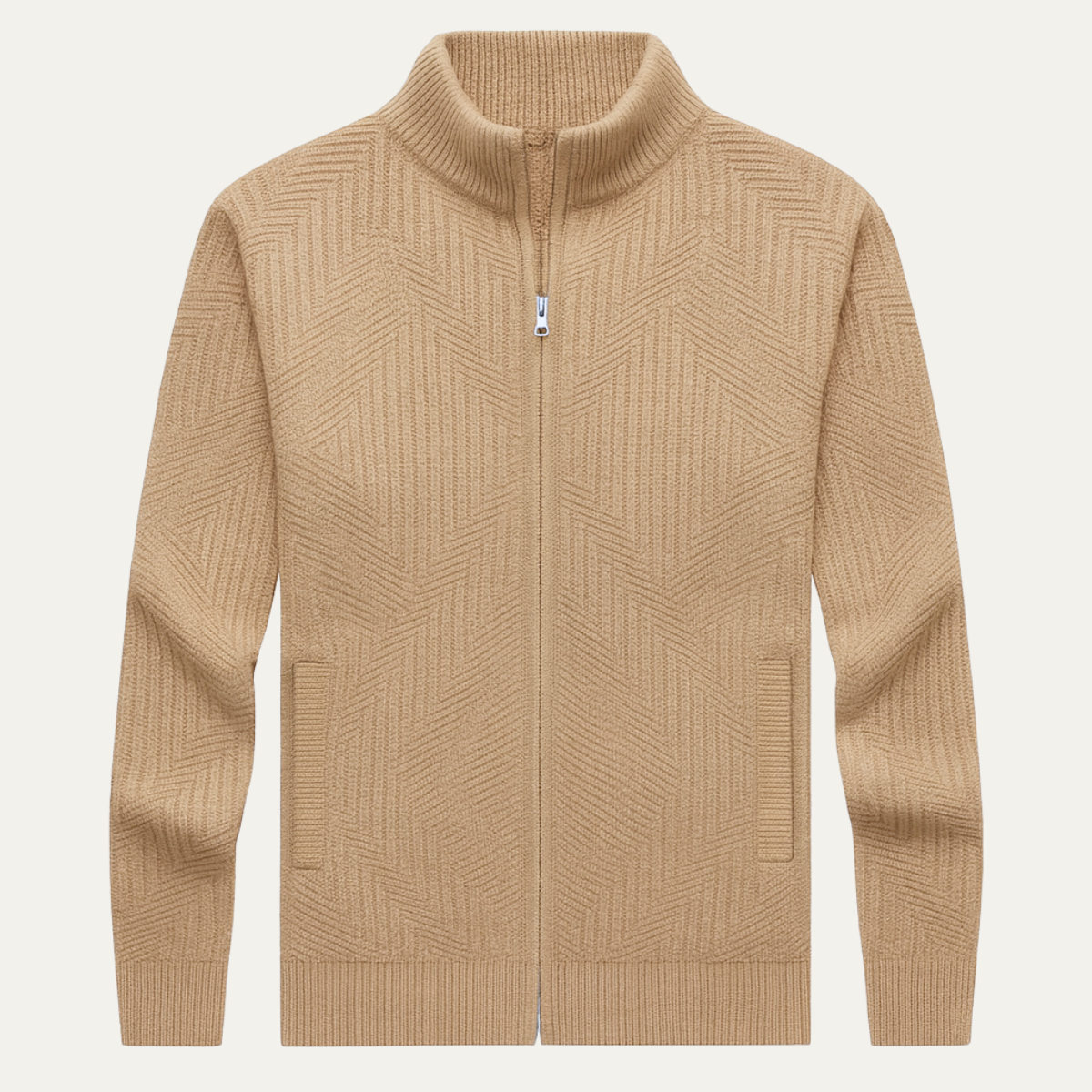 The Omegna - Cardigan en laine à col châle pour homme