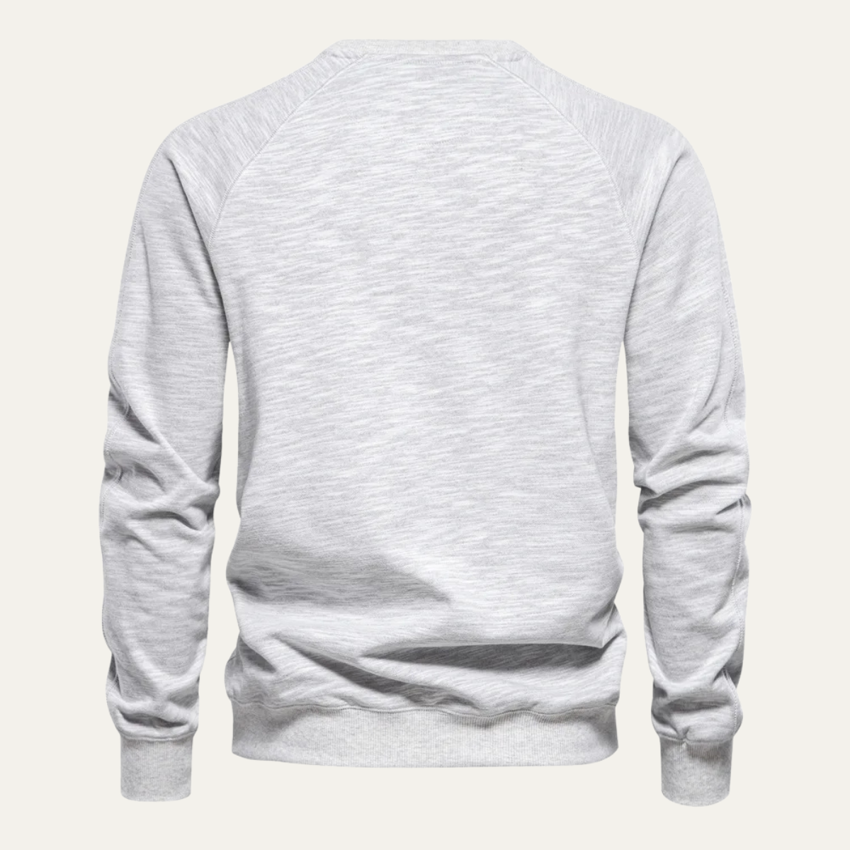 The Trento - Sweat-shirt classique à col rond en coton pour homme