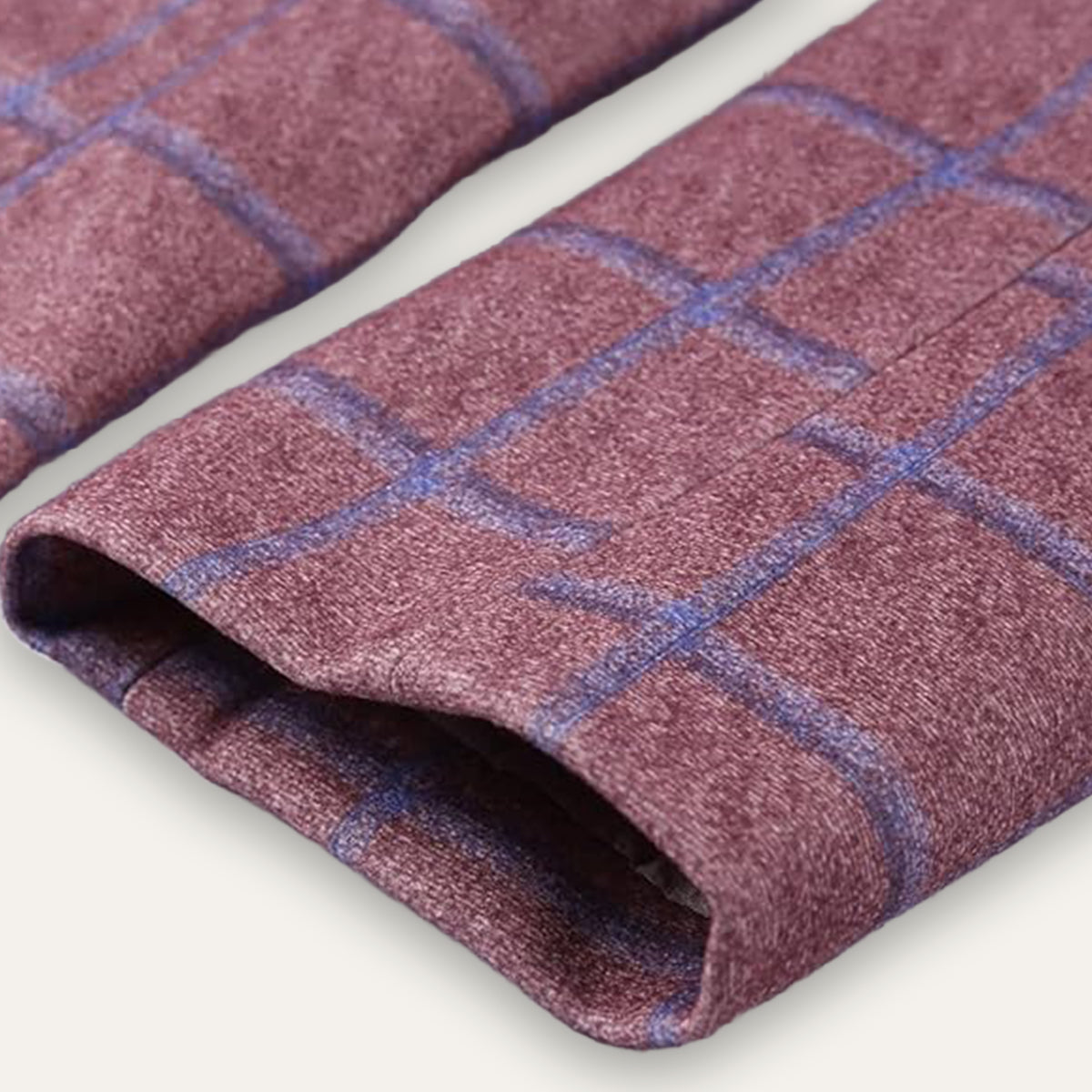 The Garda Porto - Veste Blazer à Carreaux à Double Boutonnage pour Hommes