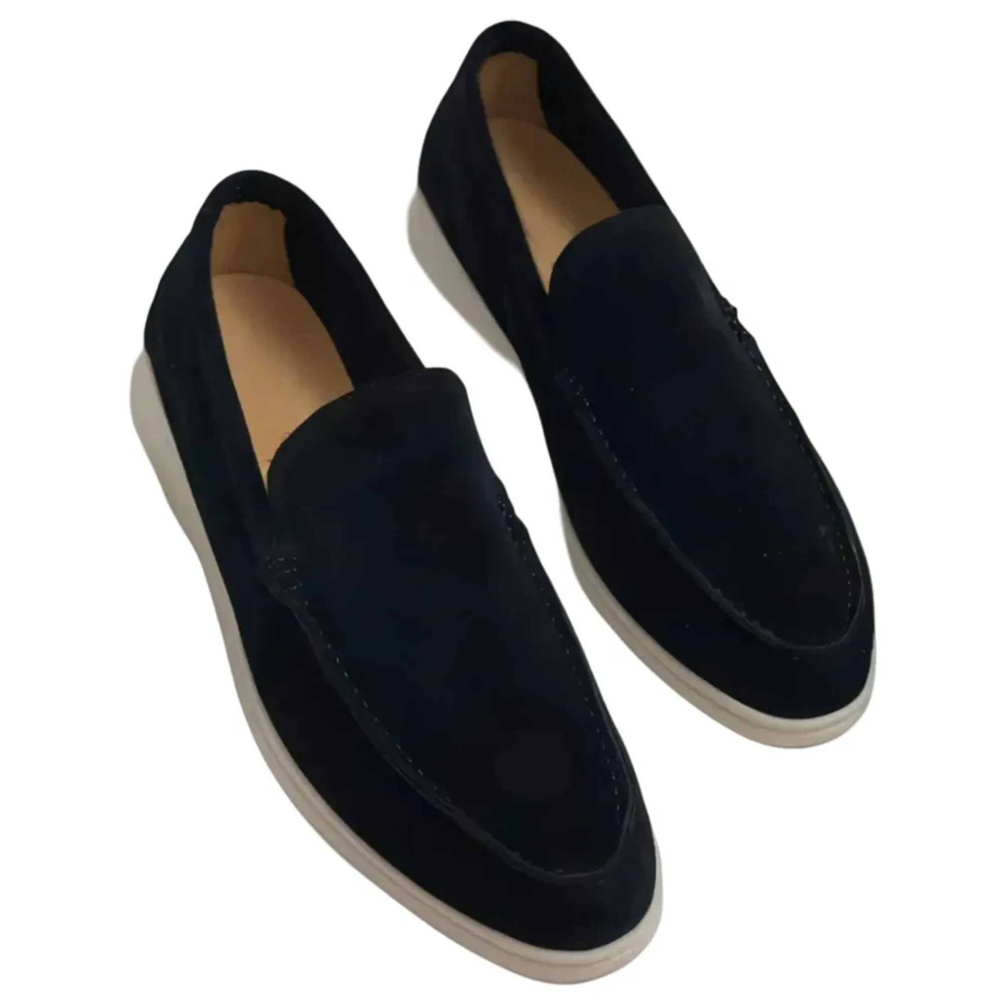 The Chiavari Mocassins en daim à enfiler pour homme