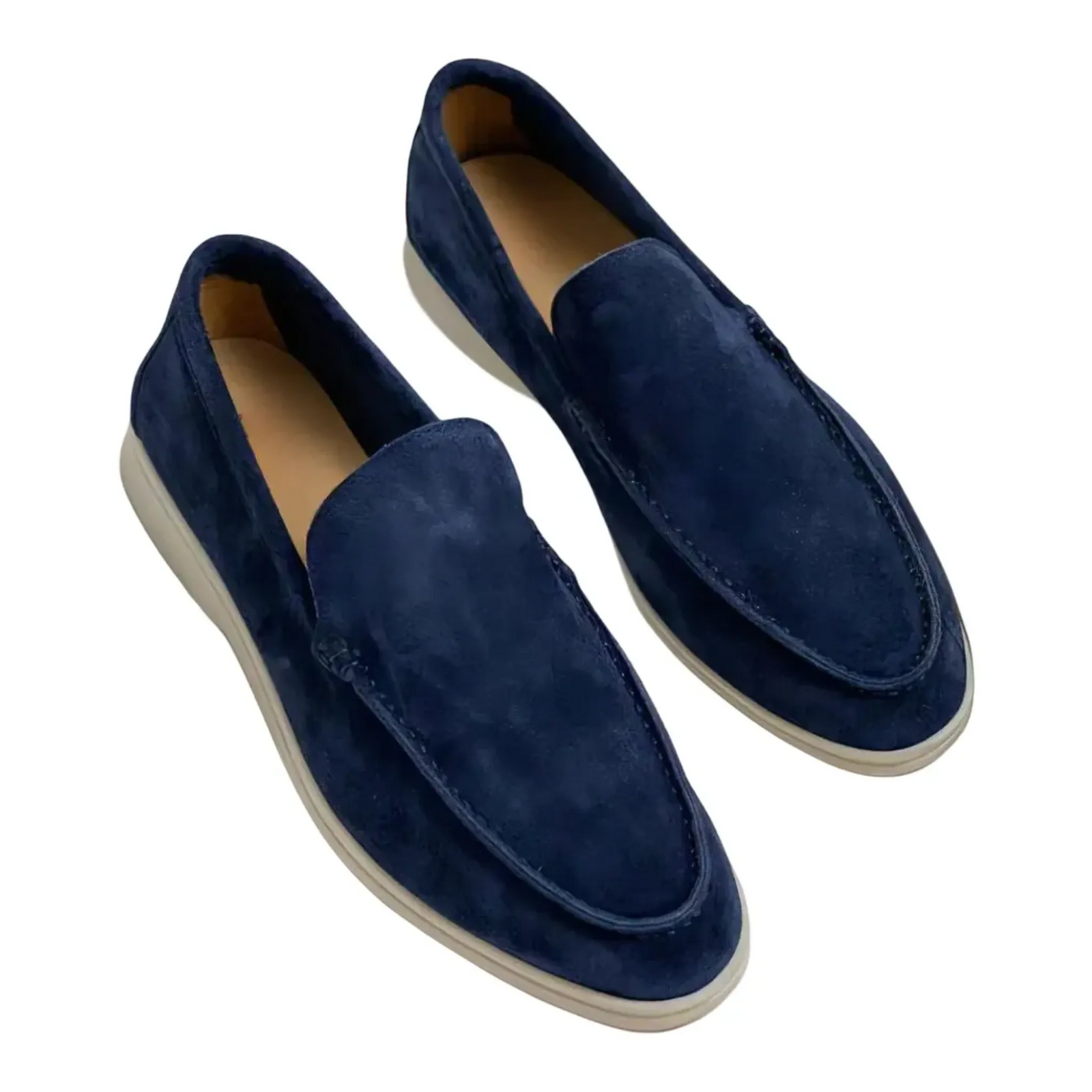 The Chiavari Mocassins en daim à enfiler pour homme