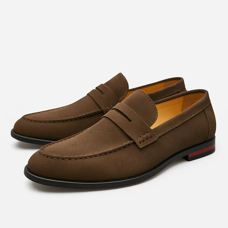 The Urbino Mocassins élégants en daim pour homme