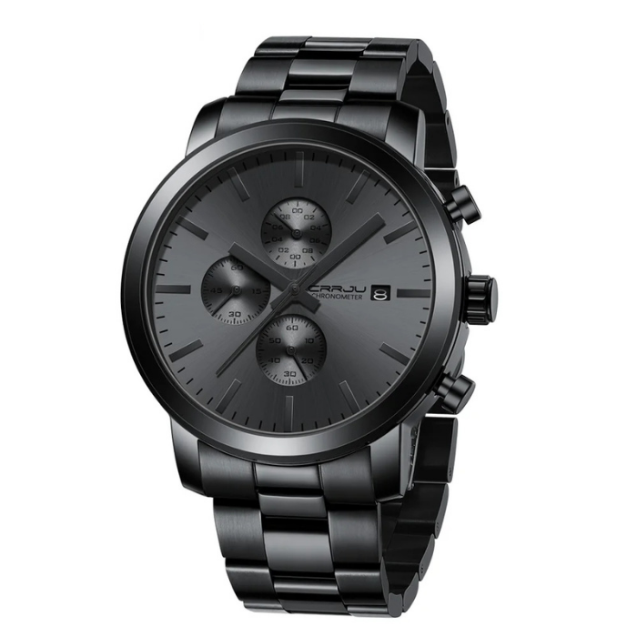 The Thurlestone Montre de luxe en acier inoxydable pour homme