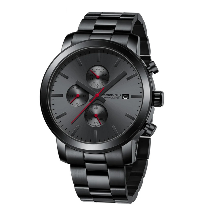 The Thurlestone Montre de luxe en acier inoxydable pour homme