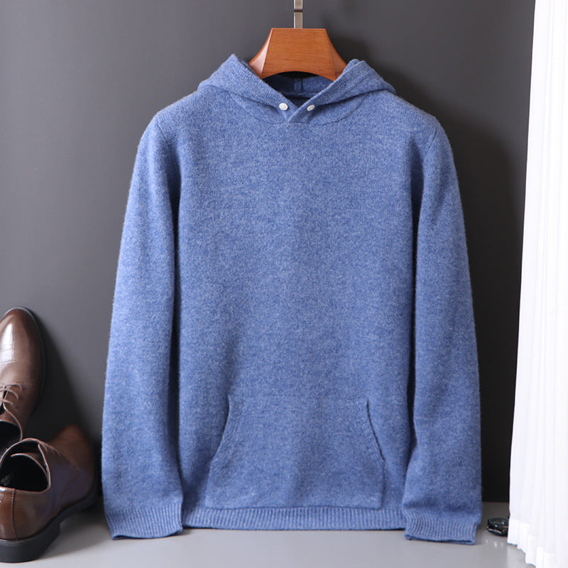 The Paddington Sweat à capuche en cachemire mélangé pour homme
