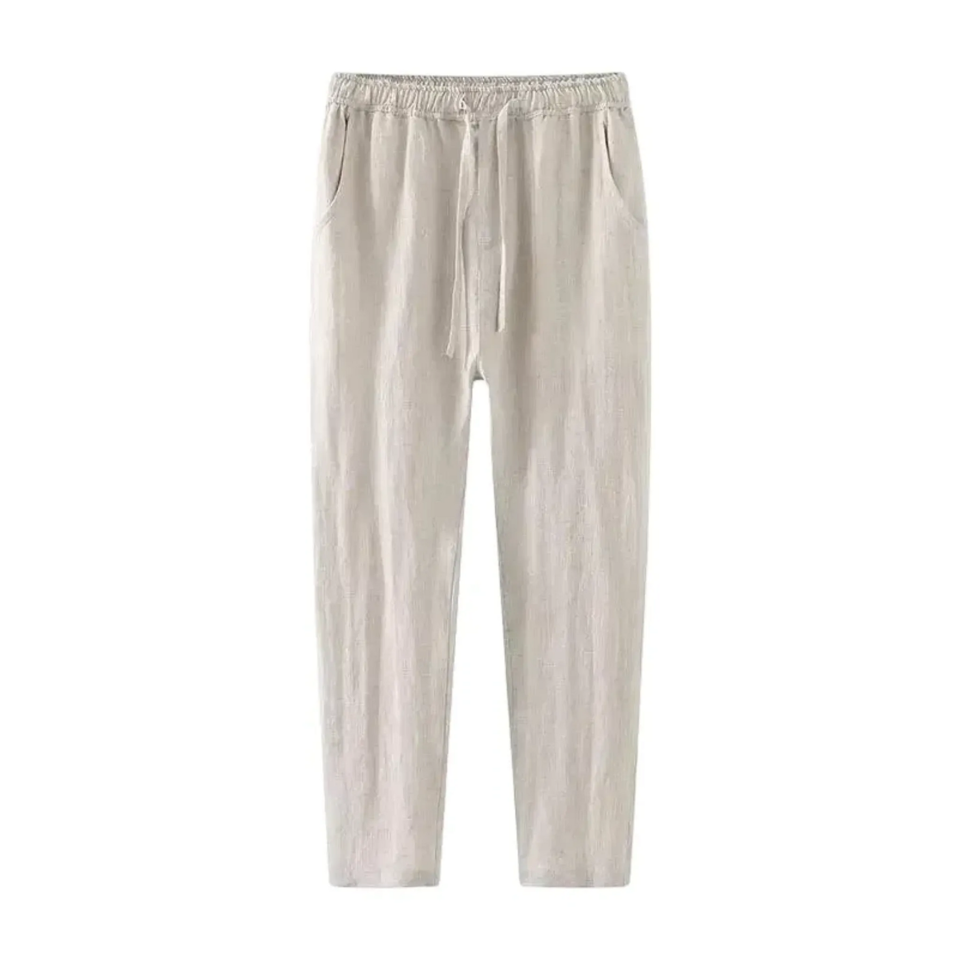 The Scicli Pantalon Décontracté en Lin pour Homme – Léger et Respirant pour l’Été