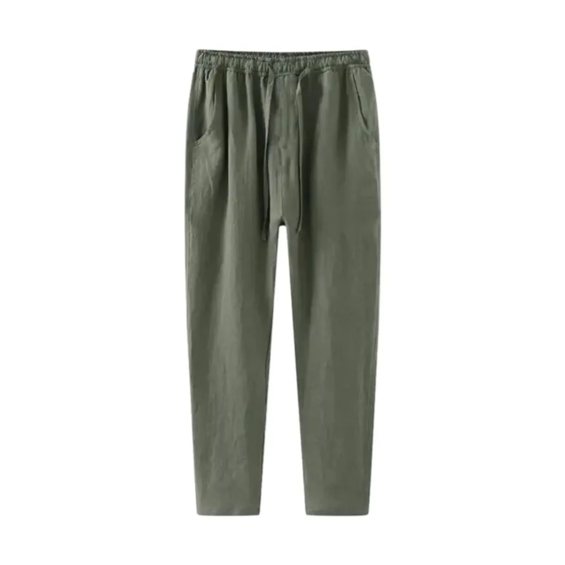 The Scicli Pantalon Décontracté en Lin pour Homme – Léger et Respirant pour l’Été