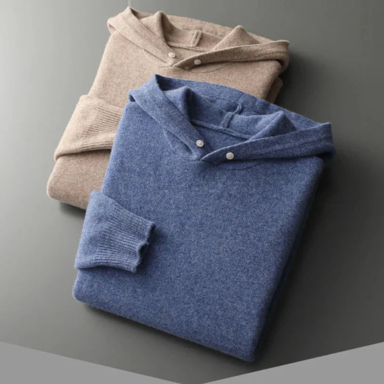 The Paddington Sweat à capuche en cachemire mélangé pour homme