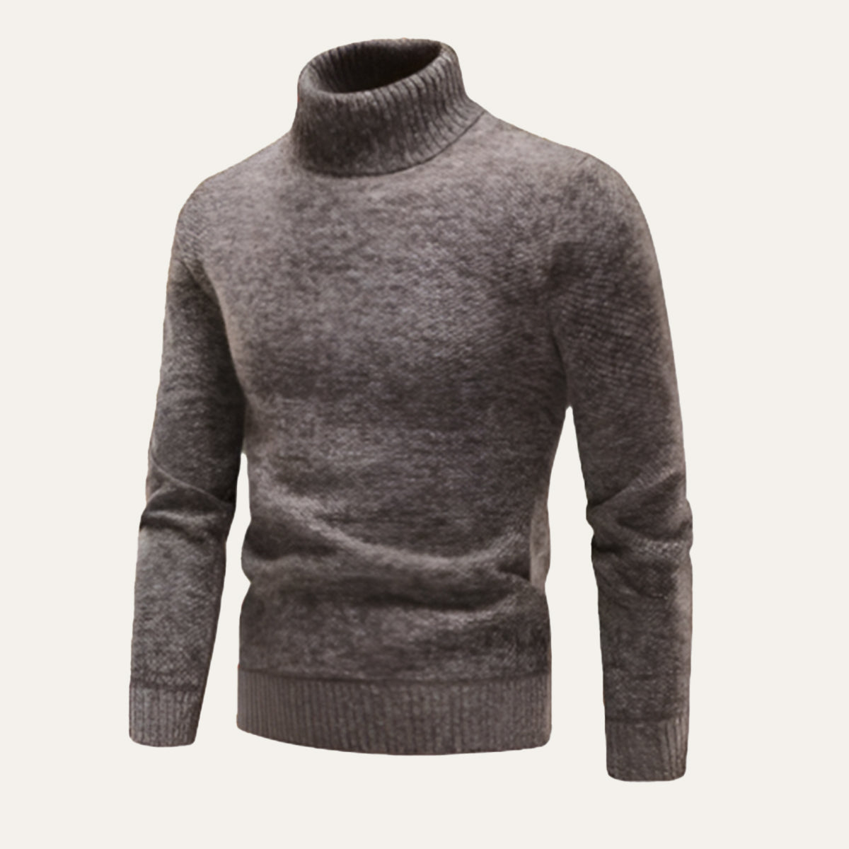 The Highclere - Col roulé en laine mérinos pour homme