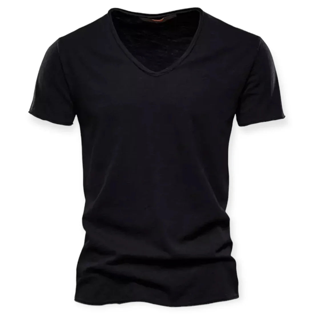 The Ortisei T-shirt classique à manches courtes et col en V pour homme