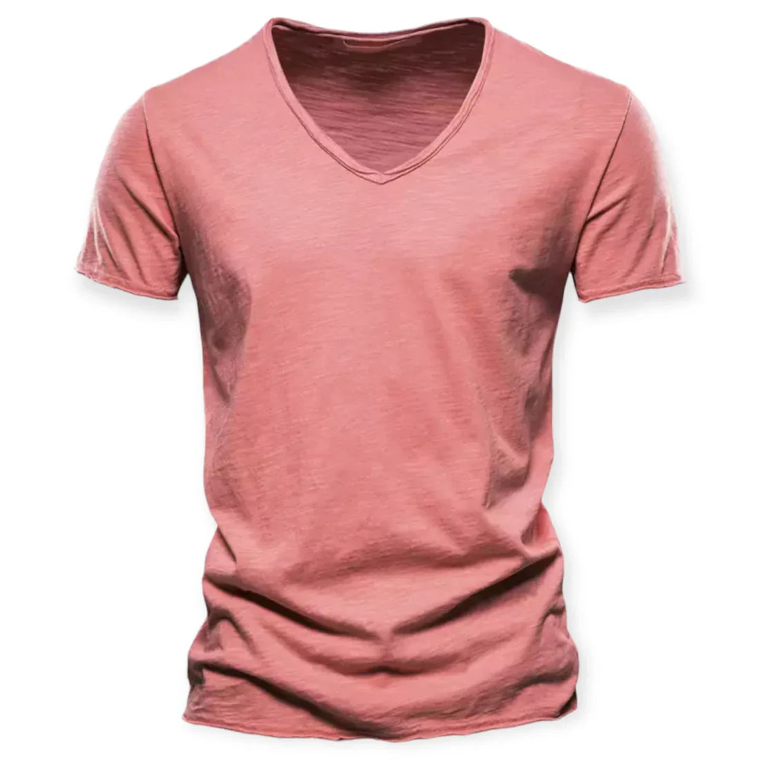 The Ortisei T-shirt classique à manches courtes et col en V pour homme
