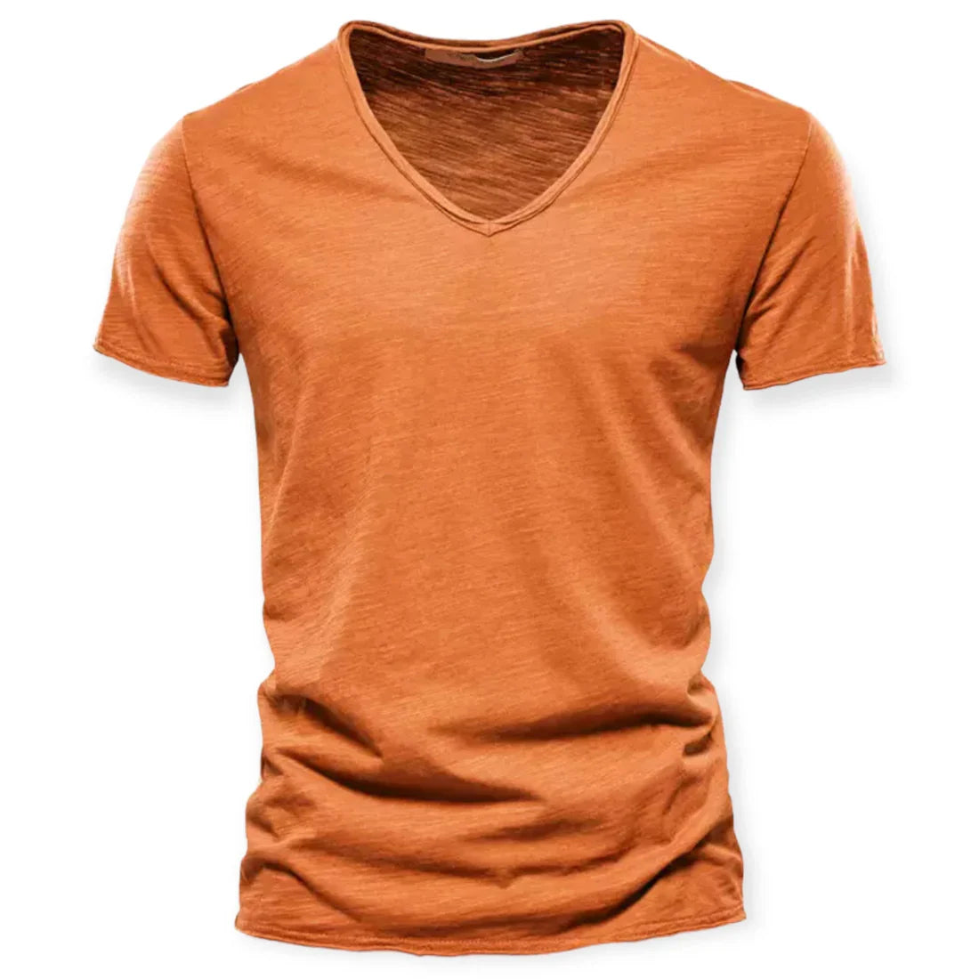 The Ortisei T-shirt classique à manches courtes et col en V pour homme