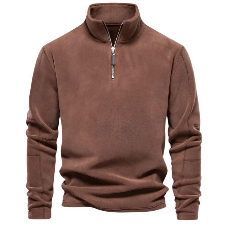 The St. Moritz Pull à Col Zippé  pour Homme