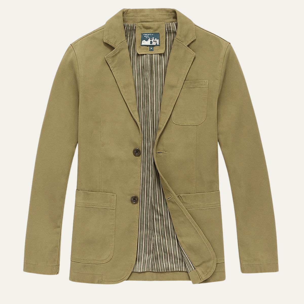 The Reykjavik - Veste blazer en coton pour homme avec poches