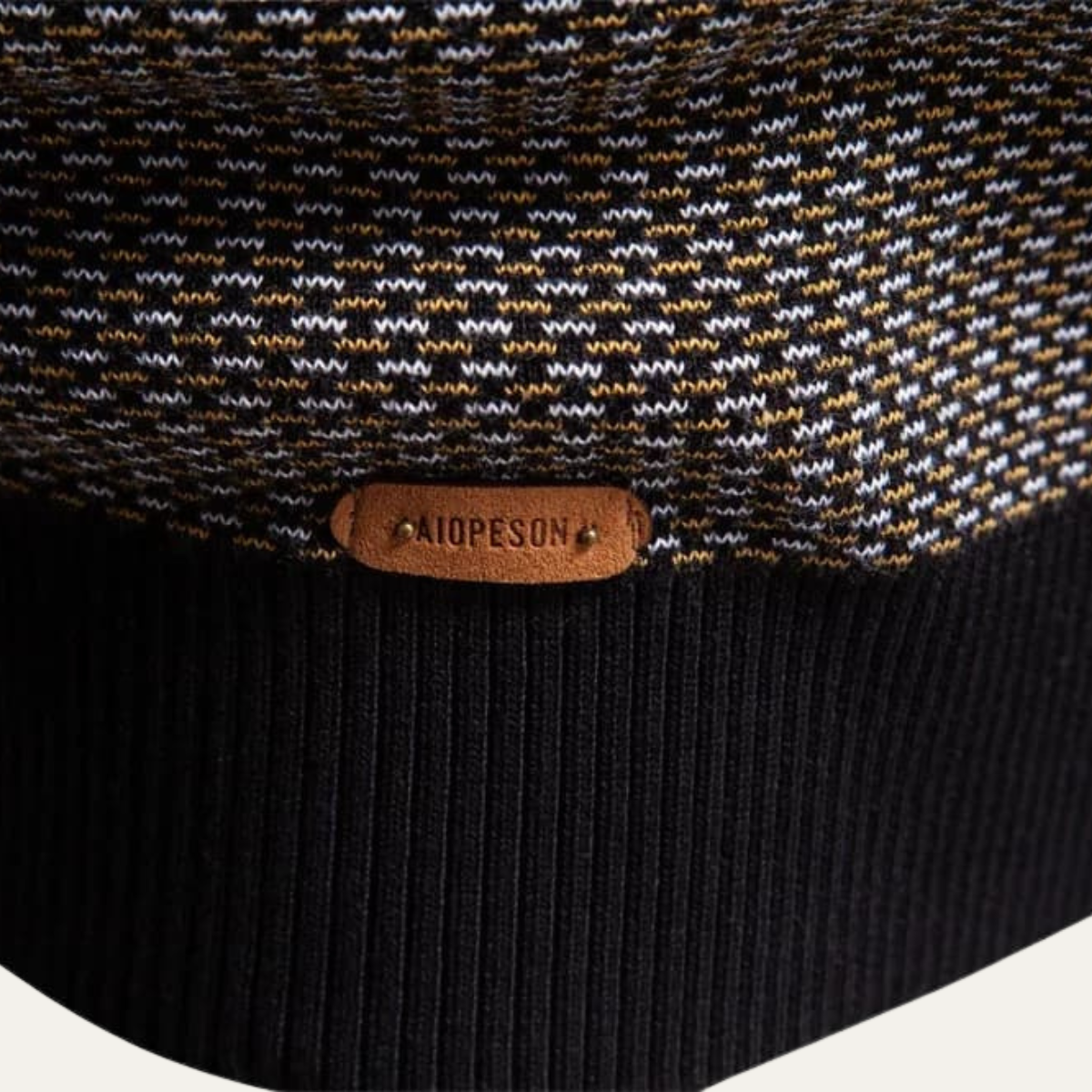 The Champoluc – Pull homme à col zippé en maille élégante