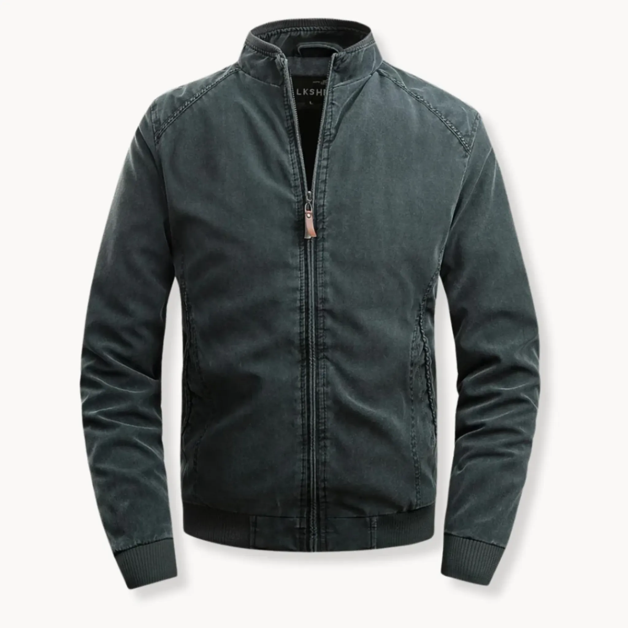 The Bordighera Veste légère en coton à fermeture éclair pour homme