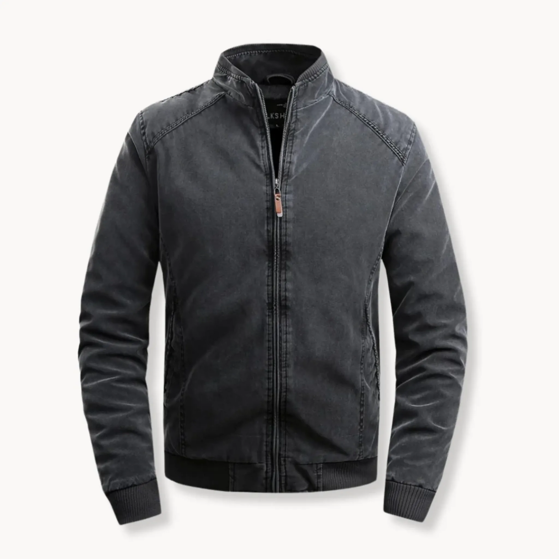 The Bordighera Veste légère en coton à fermeture éclair pour homme