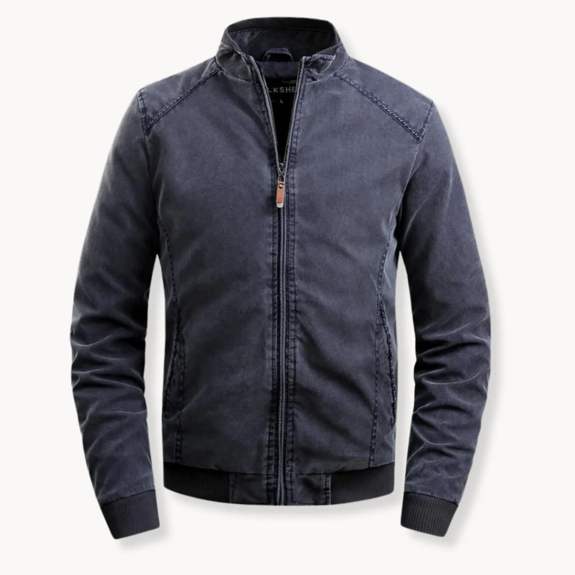 The Bordighera Veste légère en coton à fermeture éclair pour homme