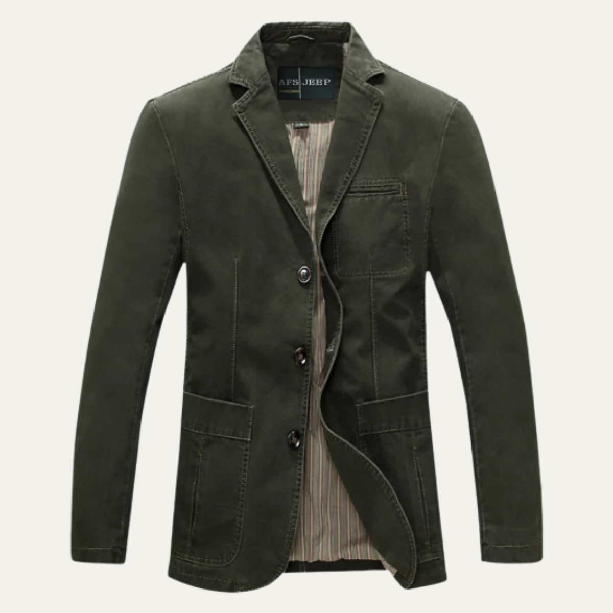 The Siracusa - Blazer en Coton Slim Fit Léger pour Hommes