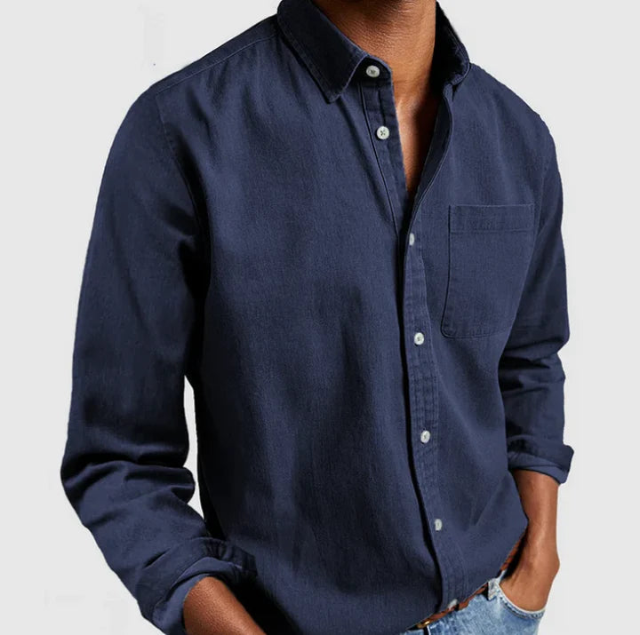 The Tricase Chemise Oxford à manches longues décontractée pour homme