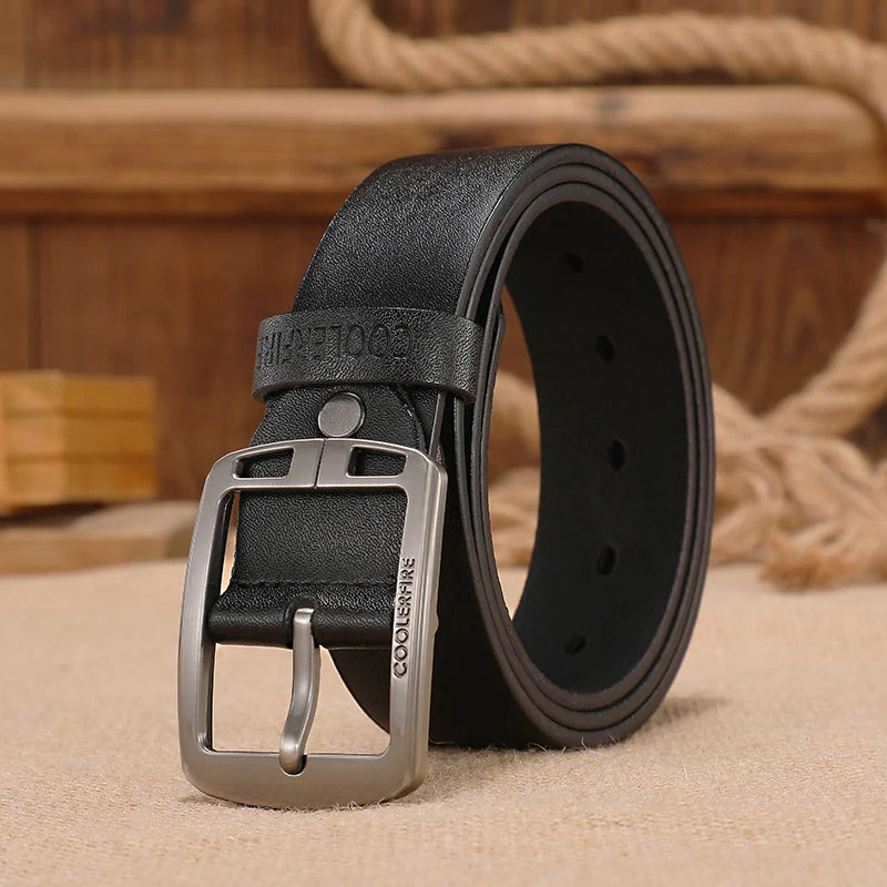 The Hadlow Belt – Cuir de Vache Véritable, Style Vintage Moderne