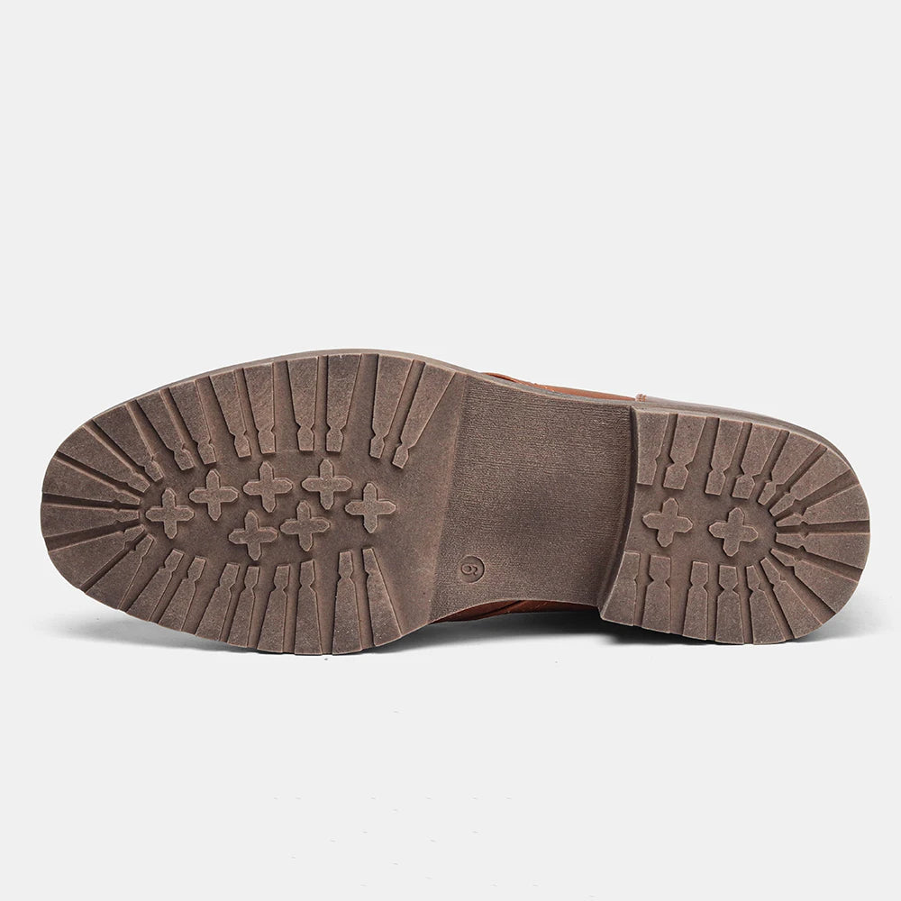 The Cliveden - Bottes Vintage Montantes à Lacets Stylées pour Hommes