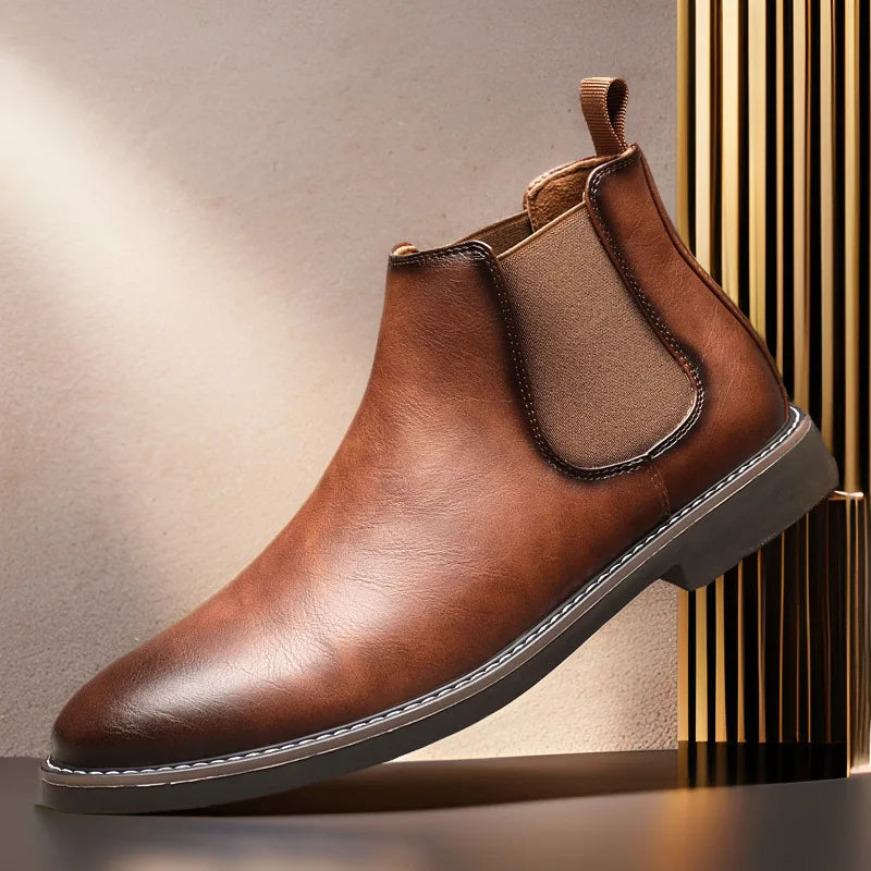 The Lothian - Bottes Chelsea Classiques en Cuir pour Hommes