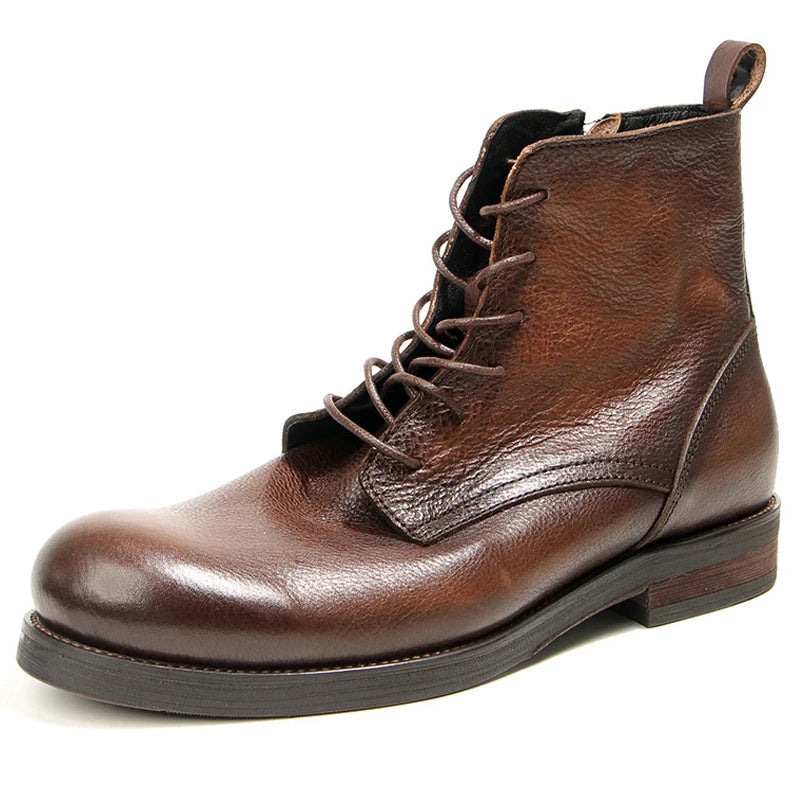 The Colchester - Bottes en Cuir Vintage Élégantes pour Hommes