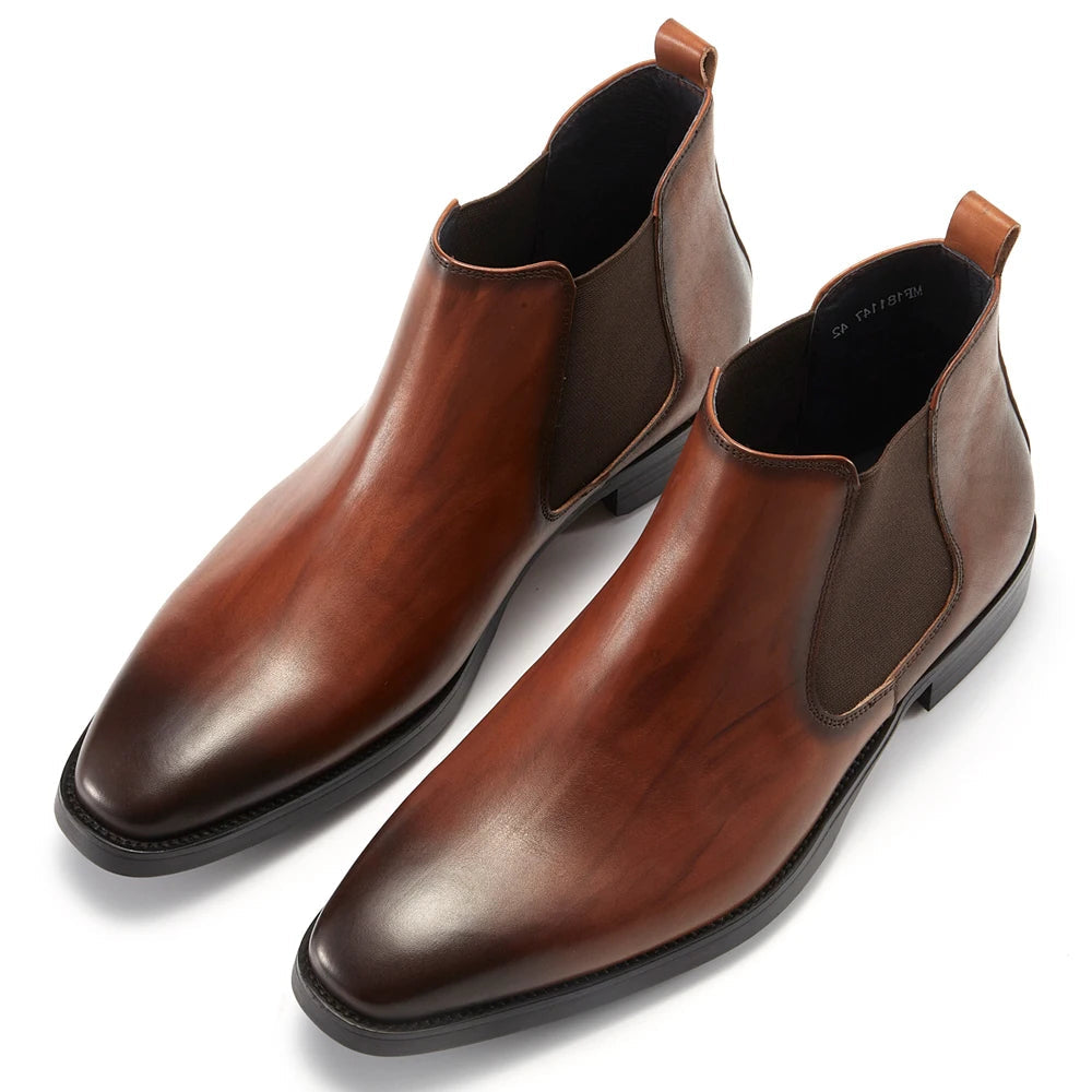 The Kirkwall - Bottes Chelsea Smart en Cuir Poli pour Hommes