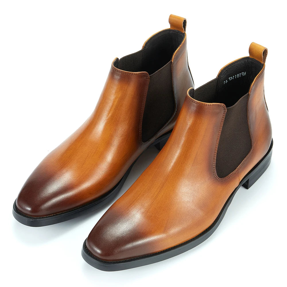 The Kirkwall - Bottes Chelsea Smart en Cuir Poli pour Hommes