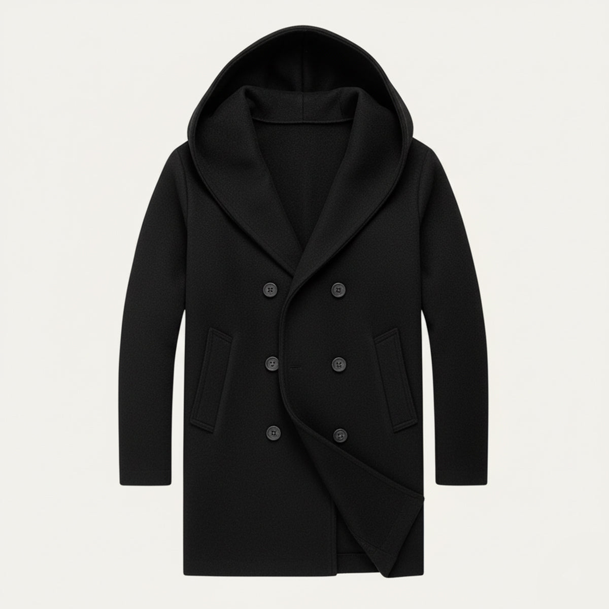 The Bonassola - Trench-coat à capuche et double boutonnage pour homme