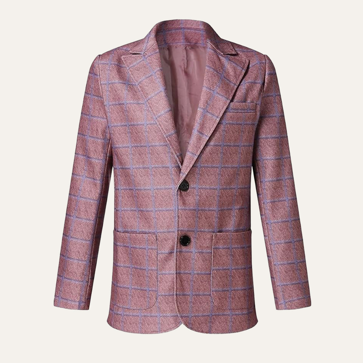 The Garda Porto - Veste Blazer à Carreaux à Double Boutonnage pour Hommes