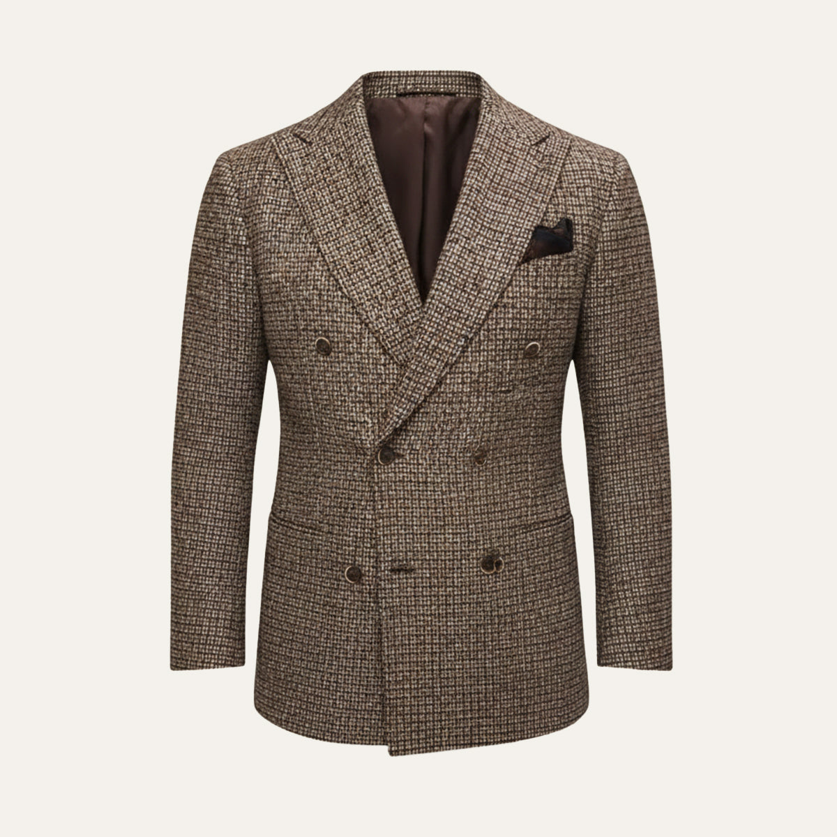 The Garda Porto - Veste Blazer à Carreaux à Double Boutonnage pour Hommes