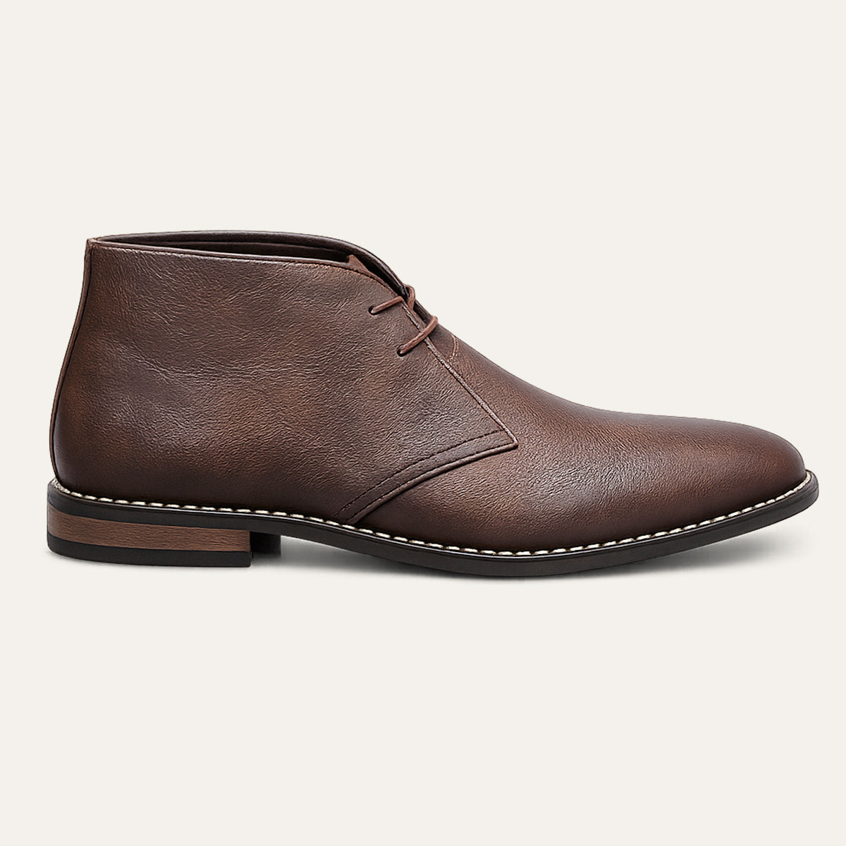 The Crosby Bottines en cuir à lacets pour hommes, style streetwear