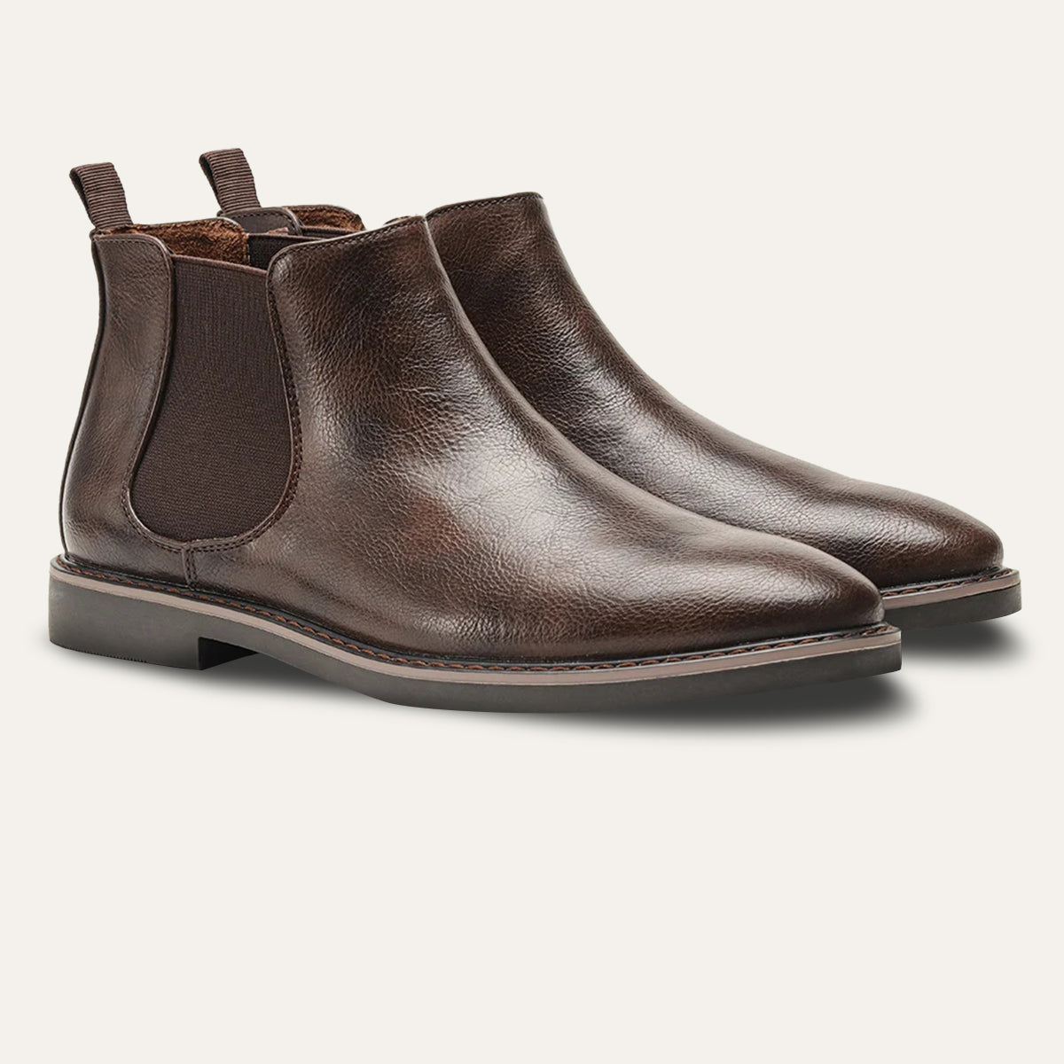 The Staffordshire Bottines Chelsea classiques en cuir pour hommes
