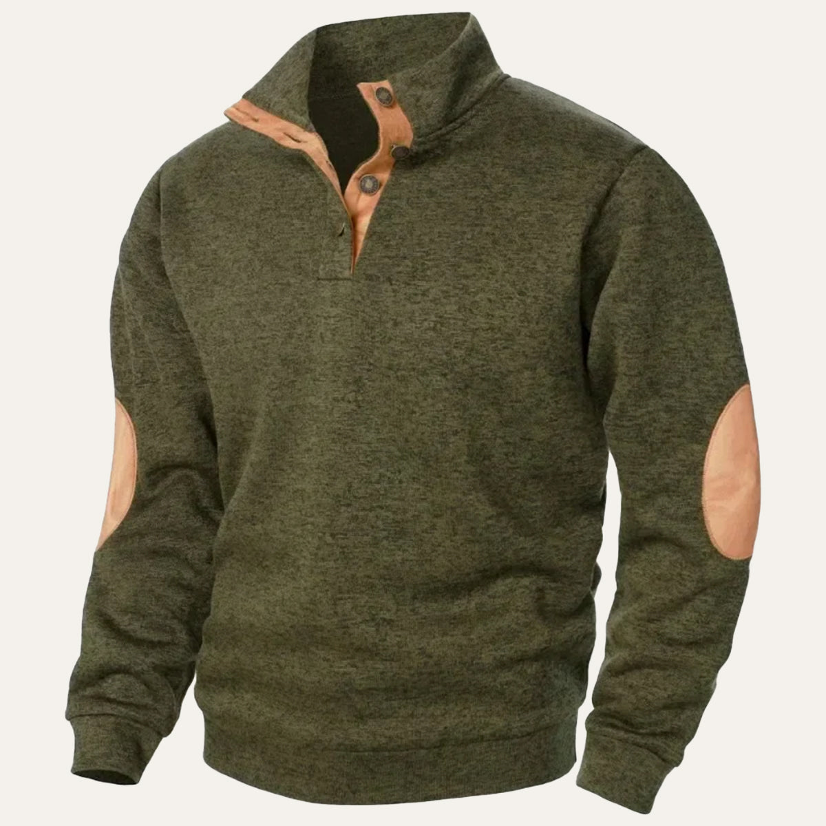 The Recanati Pull chaud à fermeture éclair, longueur quart de manche, pour homme