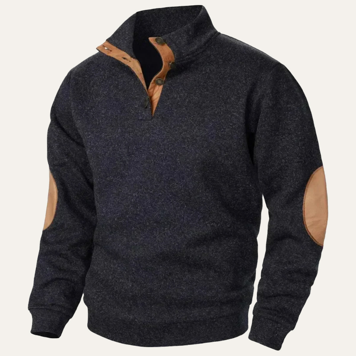 The Recanati Pull chaud à fermeture éclair, longueur quart de manche, pour homme