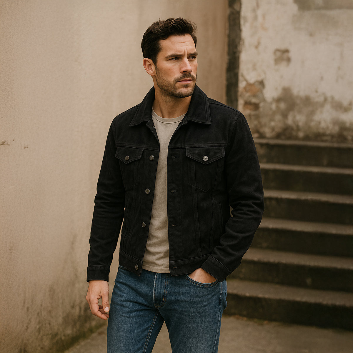 The Silverfield - Veste cargo suédoise vintage légère pour homme