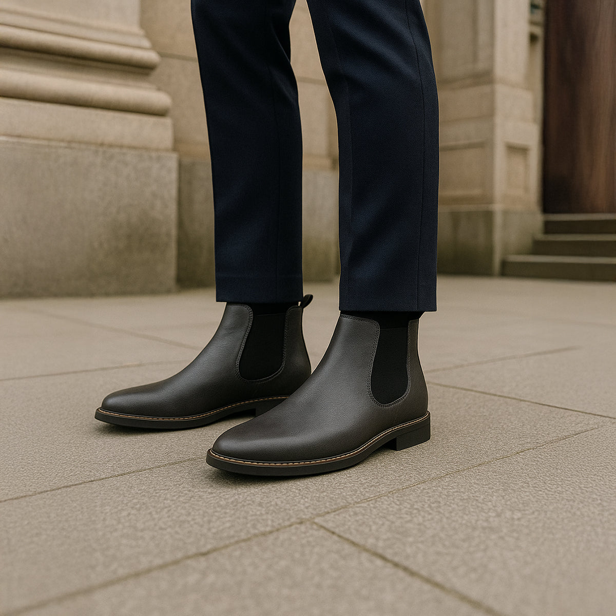 The Lothian - Bottes Chelsea Classiques en Cuir pour Hommes