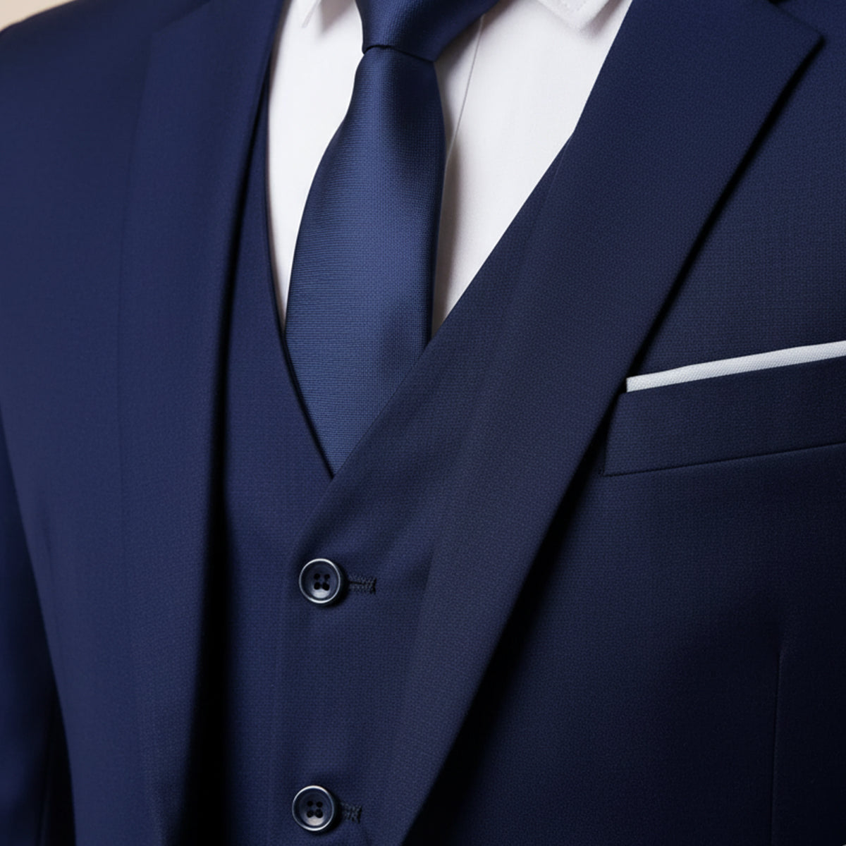 The Ugento Costume 3 pièces élégant et ajusté pour homme