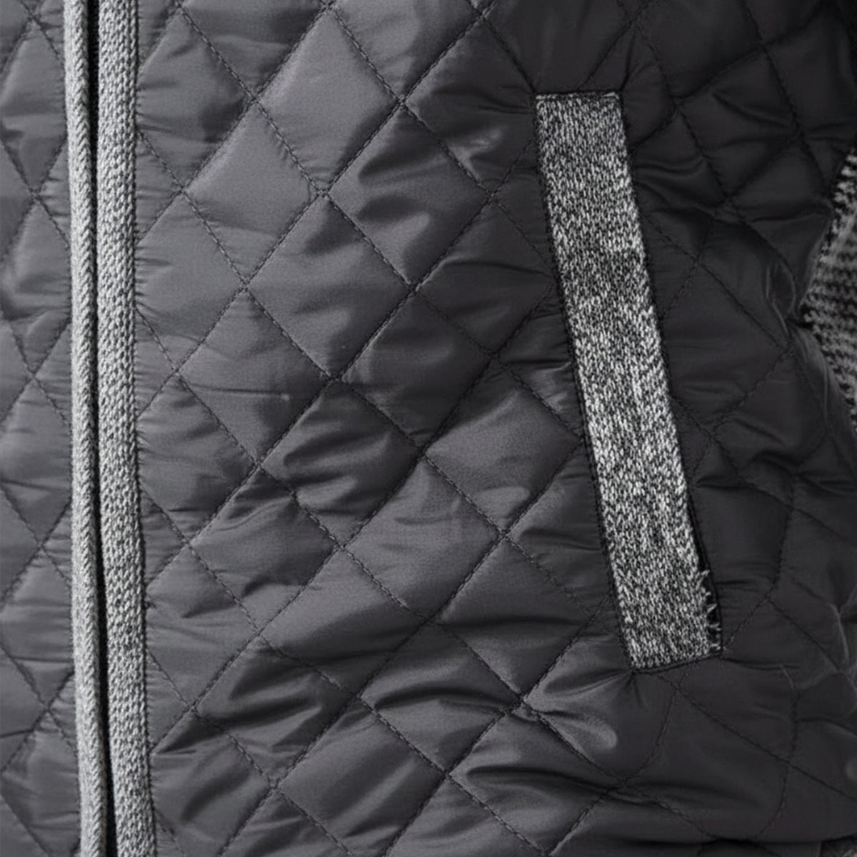 The Monopoli Veste zippée matelassée en maille pour homme