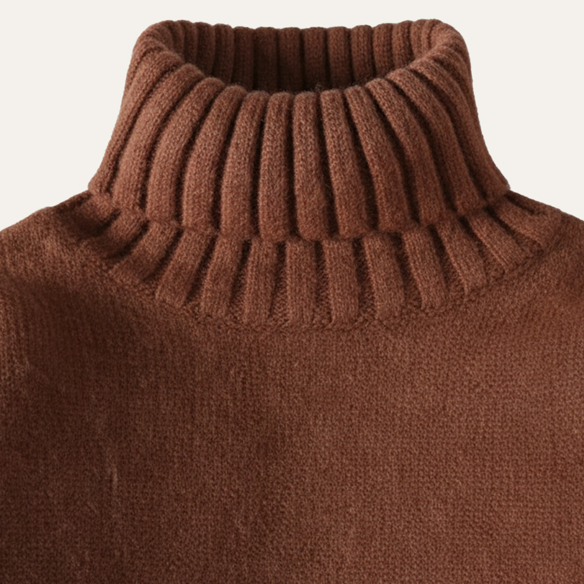 The Aosta - Pull Col Roulé Chaud en Tricot Doux pour Homme