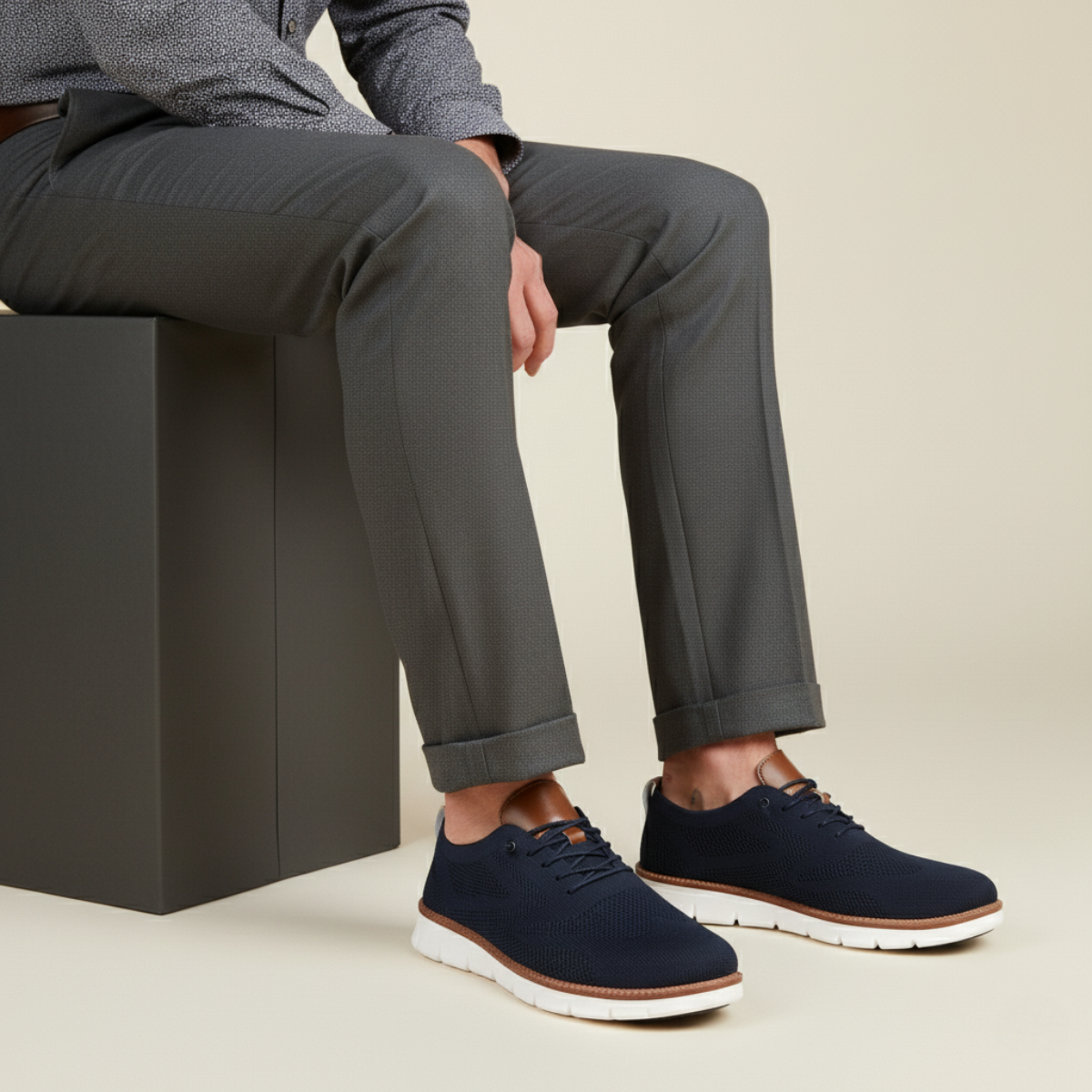 The Braxton - Chaussures orthopédiques modernes pour hommes - Chaussures légères avec soutien