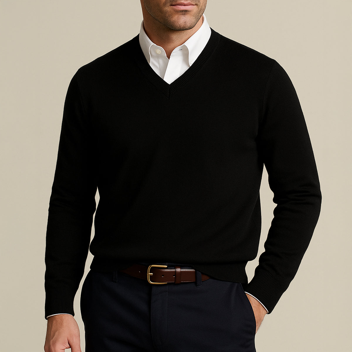 The Cleveland - Pull en cachemire pour homme