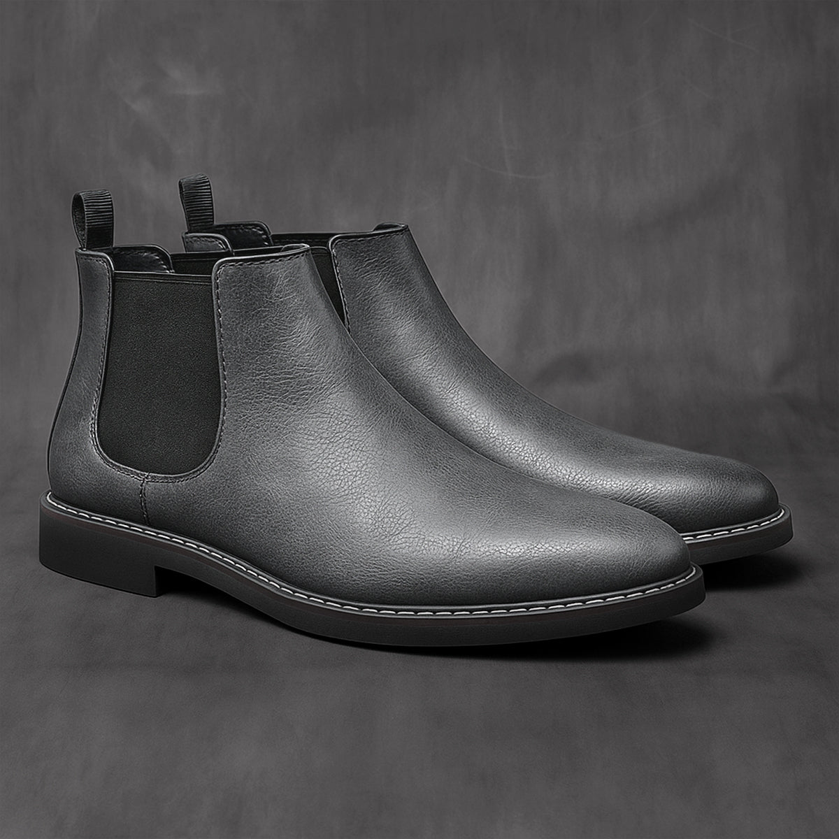 The Staffordshire Bottines Chelsea classiques en cuir pour hommes