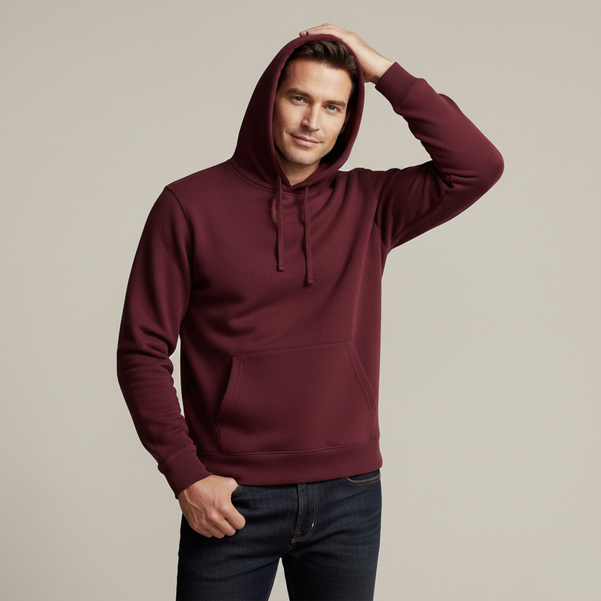 The Tarquinia Sweat à capuche unisexe doux pour homme, à porter au quotidien